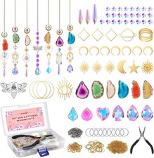 168 PCS DIY Sun Catchers Making Kits Craft Adults,Crystal Suncatcher Indoor