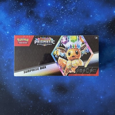 Pokemon TCG Scarlet & Violet Prismatic Evolutions Surprise Box Sealed