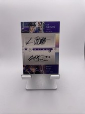2005-06 Upper Deck Be a Player Signatures Duals Luc Robitaille/Dustin Brown Auto