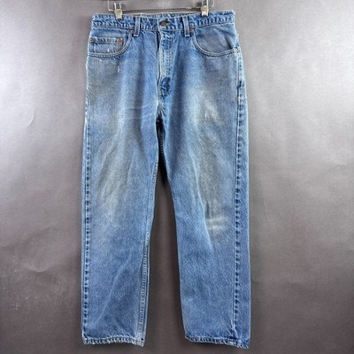❤️90s❤️USA製❤️Levi's ALASKA ヘビネル　bigmac Vintage Levis Jeans Mens 34x27 Blue 90s Made USA Pants 505