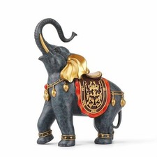 Elefantenfigur Antik Dekofigur Ornamentiert f&uuml;r Sammler, Kunstliebhaber