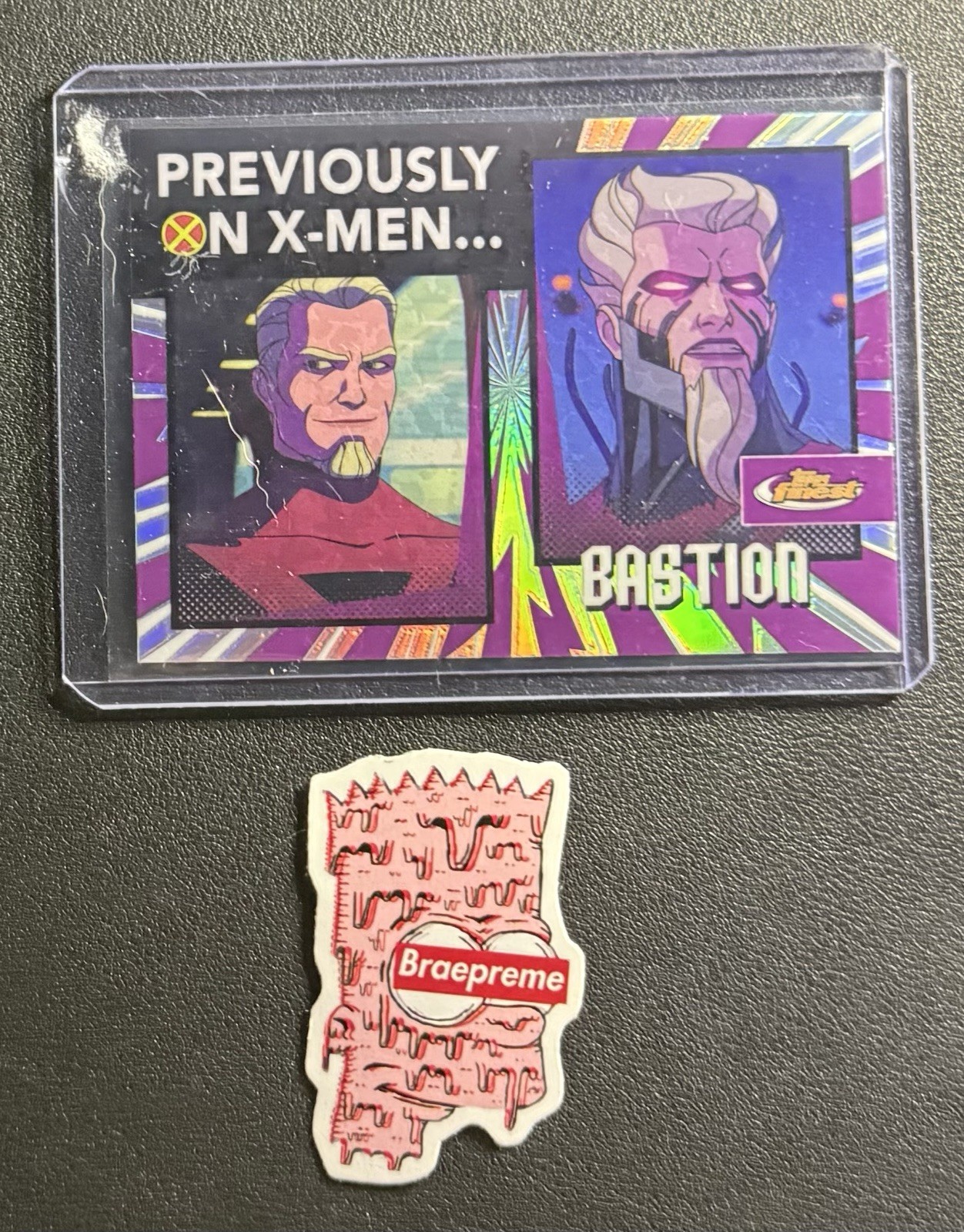 2025 Topps Finest Marvel X-Men '97 #PO-13 Bastion Previously On X-Men