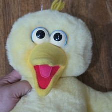 Tyco Sesame Street Big Bird Yellow Plush Stuffed Animal 1993 MPN 70811 Washable