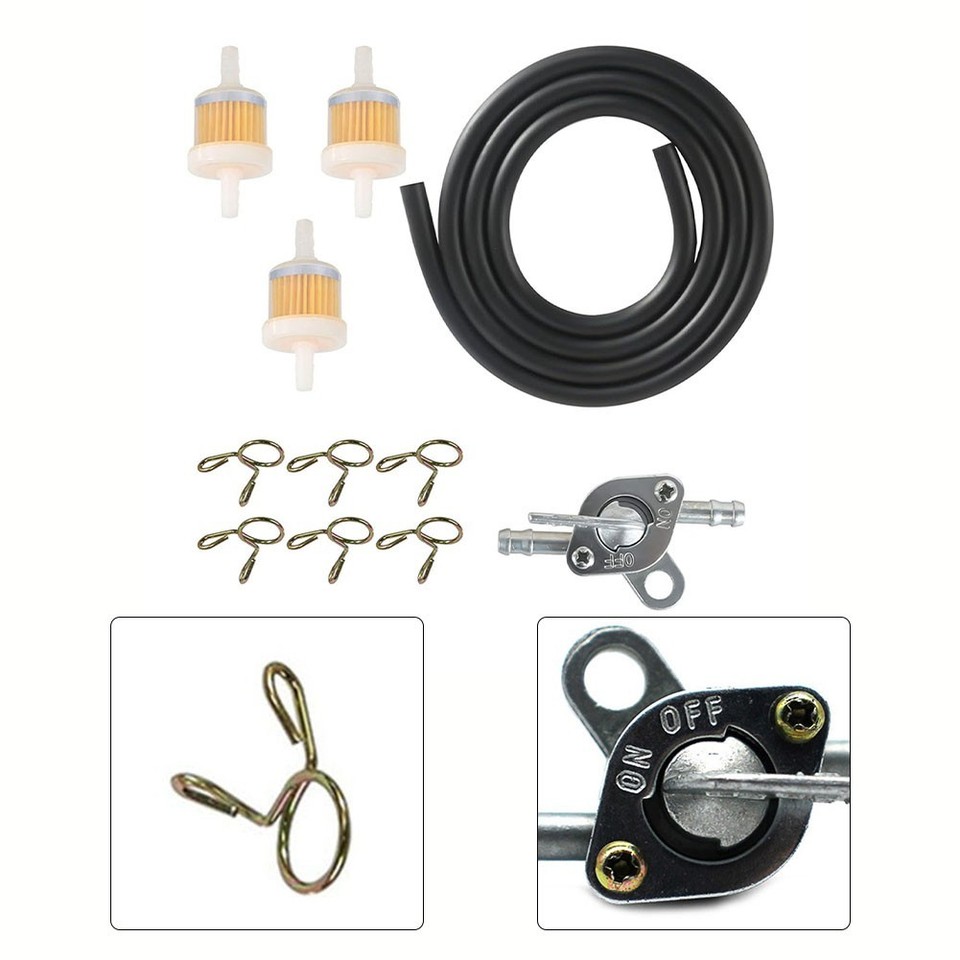 Small Geeps Essential Fuel Filter Hose Kit Suitable for Cars for jeeps and Small ...