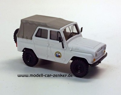 Busch MCZ UAZ 469 mit Verdeck VEB Energieversorgung Karl-Marx-Stadt