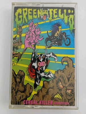 VTG Green Jellö Cereal Killer Soundtrack Cassette Tape 1993 Three Little Pigs - Image 1 of 4