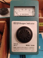 3 MSA Oxygen Indicators Model 245RA Lot Of 3