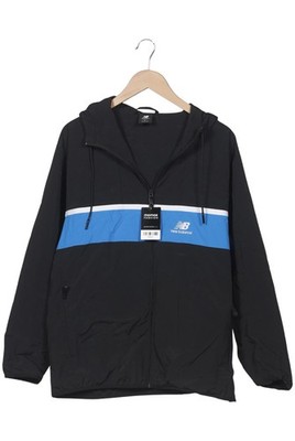 New Balance Jacke Herren Anorak Jacket Kurzmantel Gr. L Schwarz #4gbylki