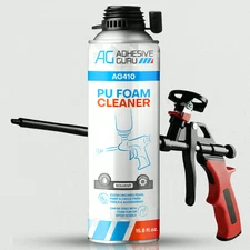 Adhesive Guru Spray Foam Gun Cleaner (15.8 fl oz), Expanding Foam Gun Cleaner,