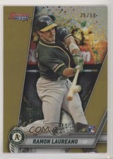 2019 Bowman's Best Gold Refractor 36/50 Ramon Laureano #66 0b0