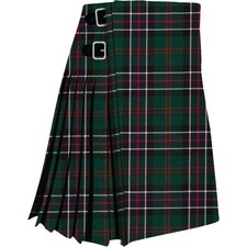 Clan Sinclair Hunting Modern Tartan Kilt - Acrylic Wool 8yard Heavy Tartan Kilt