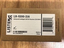 Listen Technologies LR-5200-216 Advanced Intelligent DSP RF Receiver 216 MHz 
