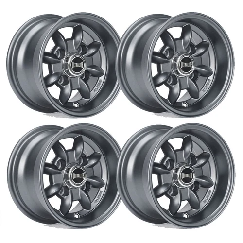 ULTRALITE CLASSIC MINI 10" x 6J ET-3 4x101.6 FLACHE PISTOLE METALLALUFELGEN Z3756