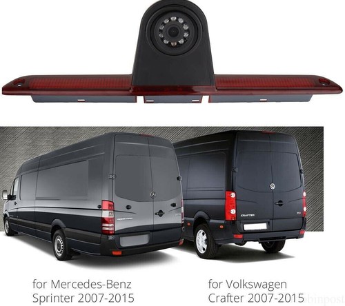 4.3" Car Rear View Mirror Monitor IR Reverse Backup Camera For Benz Sprinter Van - Picture 23 of 23
