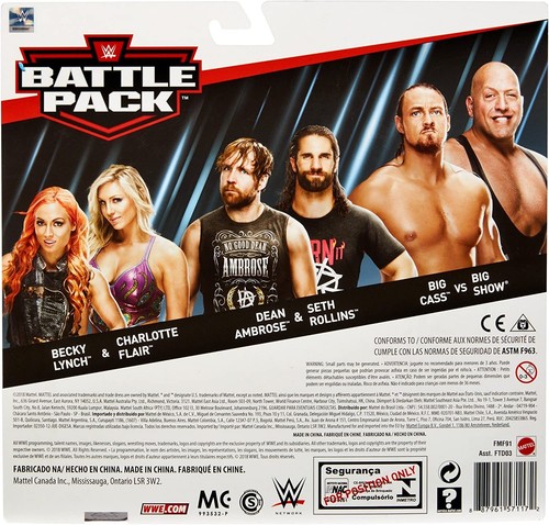 WWE Battle Pack Dean Ambrose und Seth Rollins NEU - Bild 5 von 5