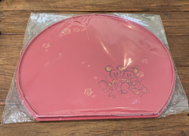 Disney Store Mickey and Minnie Mouse half-moon Bon/Plate - UNIQUE NEW Free post