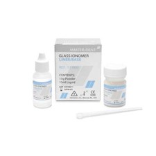 Master-Dent Glass Ionomer Liner, bonds to dentin, acid-resistant