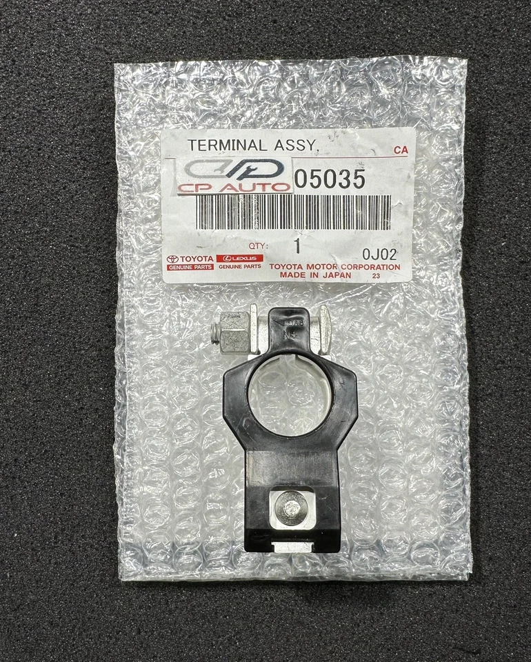 91-99 TOYOTA TERCEL CABLE BATERÍA EXTREMO POSITIVO ROJO TERMINAL CONECTOR OEM NUEVO Foto 3 de 4