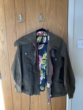 Matthew Williamson Green Waxed Coat