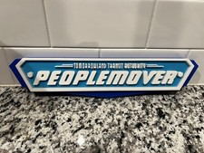 People Mover Tomorrowland Wall Sign Display R...