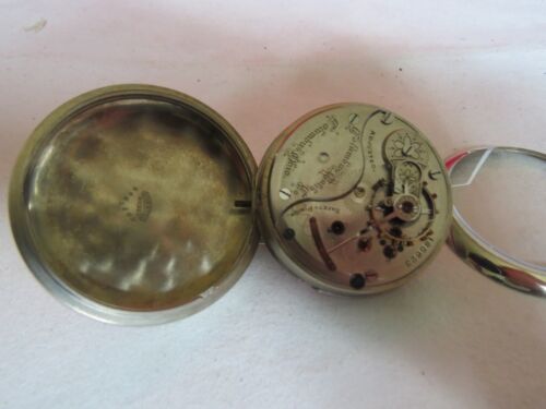 Antique 1892 Columbus RR Regulator 16j 18 Size Pocket Watch Roman Dial - Picture 4 of 7