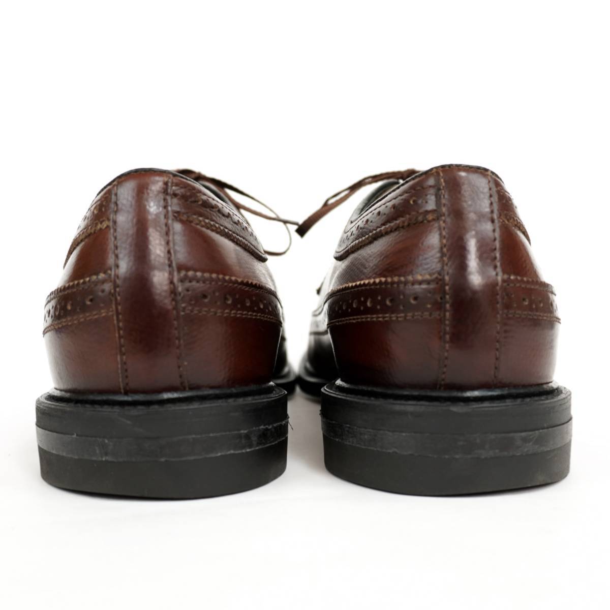 STUART McGUIRE LONG WING TIP 1990s US10.5B Vintage Stuart Maguire 