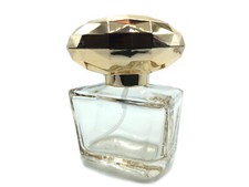30ml Empty Glass Perfume Bottle - Reflective Oval Cap