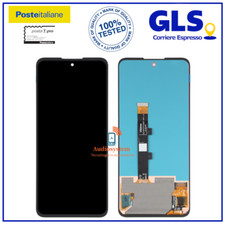 DISPLAY LCD+TOUCH SCREEN per MOTOROLA EDGE 20 LITE 5G XT2139 SCHERMO VETRO NERO