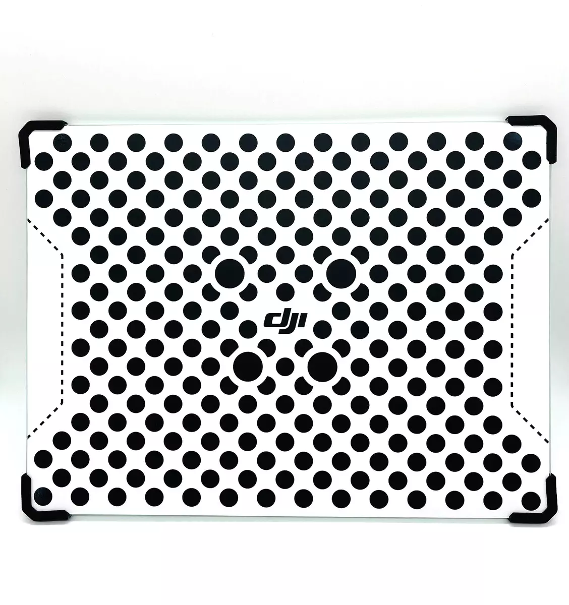 Original DJI Inspire 2 Vision System Calibration Plate with black white dots