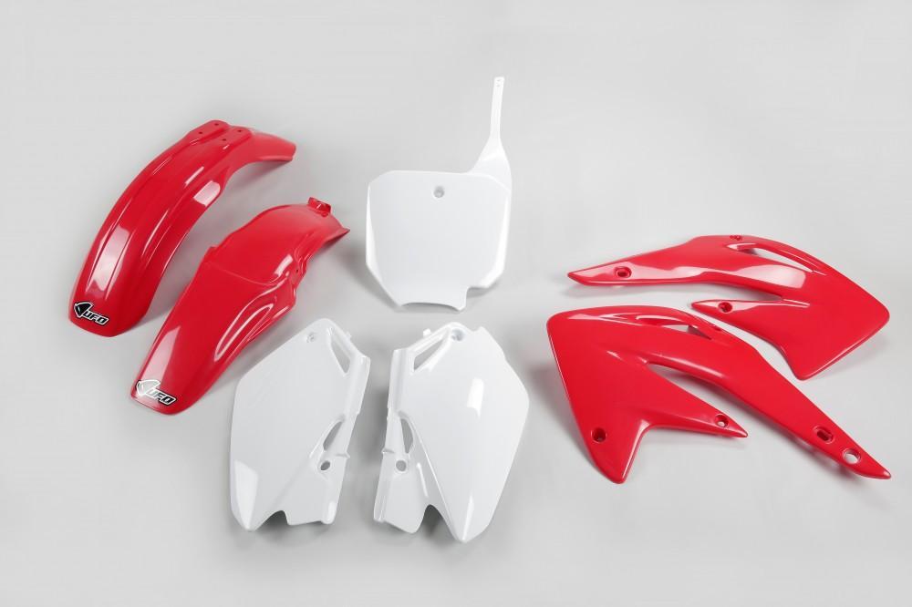 Fairing Set Plastic Kit Fits Honda CR 85 03-07 Red-White