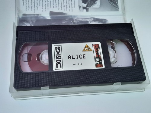 Alice 1988 VHS UK PAL eVision / ICA Video Neco z Alenky Jan Svankmajer OOP RARE - Bild 5 von 5