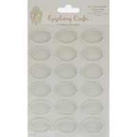 Bulk Buy: Epiphany Crafts Clear Bubble Caps Oval 25 (3-pack) on sale Bulk Buy: Epiphany Crafts Clear Bubble Caps Oval 25 (3-pack) on sale
