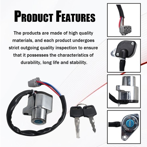 Ignition Switch For Kawasaki 99-04 VULCAN 1500 Classic Nomad Drifter 27005-1215 - Foto 3 di 17