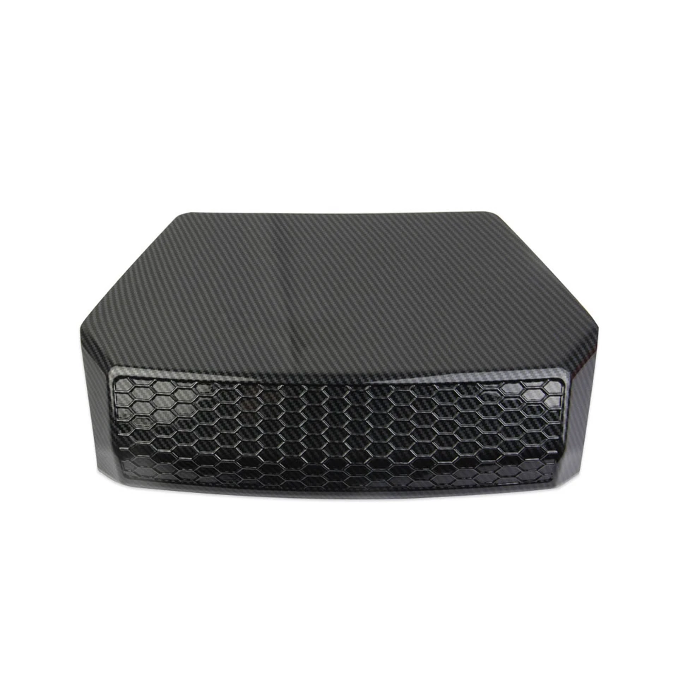 Carbon Fiber style Front Bumper Honeycomb Cover Trim for Polaris Slingshot - Image 3 of 4