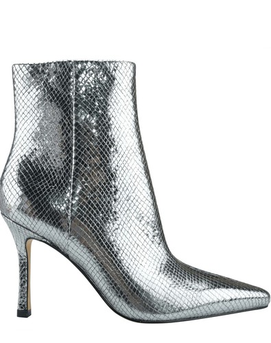 Marc Fisher LTD Womens Kendry 2 Pointed Toe High Heel Booties 7 M Pewter - NIB - Picture 3 of 6