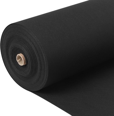3/4/6ft x 50/100/300ft&6oz Non Woven Geotextile Landscape Fabric for Yards