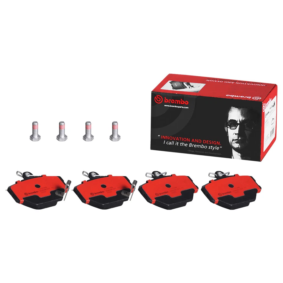For 2008-2016 Smart Fortwo Brembo Front Ceramic Disc Brake Pads Set Kit - Image 4 of 4