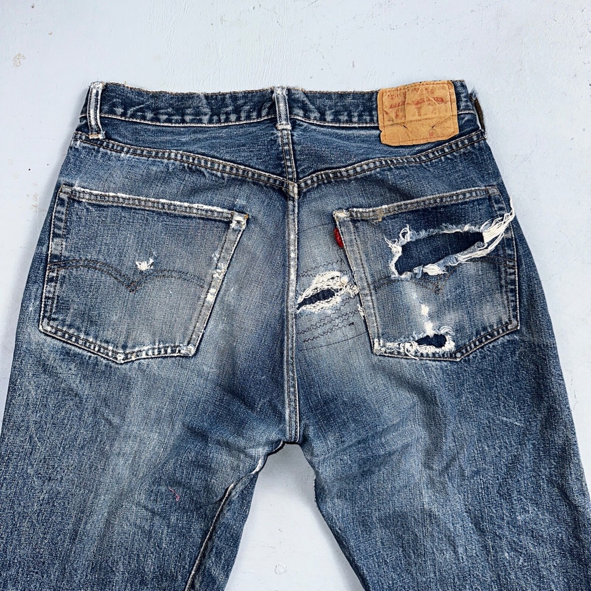 パンツ 60s vintage levis 501E bigE a type Levis 505 Big E Vintage 60s Redline Selvedge USA XX 1960s Jeans