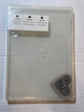 STAMPIN UP LOVE HEART SINGLE CLING STAMP VALENTINE VALENTINE'S DAY