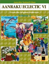 AANRAKU STAINED GLASS PATTERN BOOK AANRAKU ECLECTIC VOL. By Jeffrey Castaline