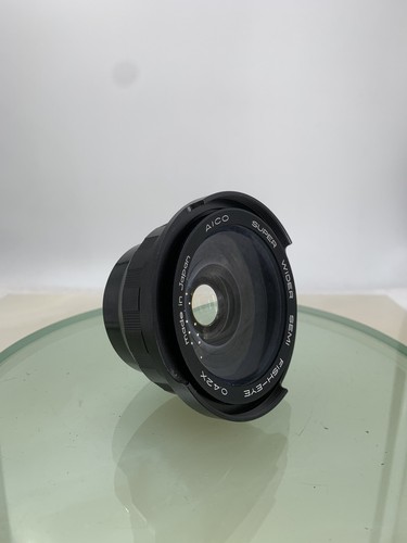Super Wider Semi - Fish Eye - 0.42X Lens WITH CASE- Made In Japan- TESTED - 487 - Picture 3 of 6