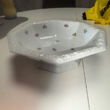 528/ Rosenthal Maria Streublümchen Schale auf Fuß  Durchm.  23 Cm