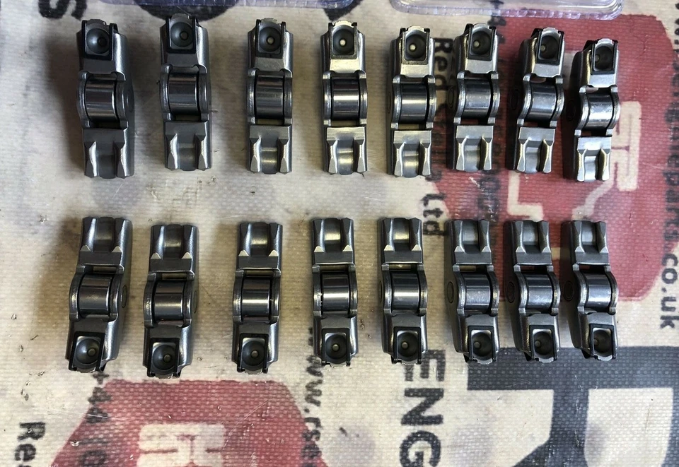 16 ROCKER ARMS FITS JAGUAR 224DT XF I XF SPORTBRAKE X250 2.2 D DIESEL