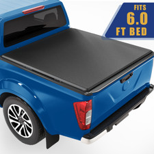 6ft Soft Roll-up Tonneau Cover Bed For 2005-2026 Frontier 2009-2012 Equator 6ft Soft Roll-up Tonneau Cover Bed For 2005-2026 Frontier 2009-2012 Equator