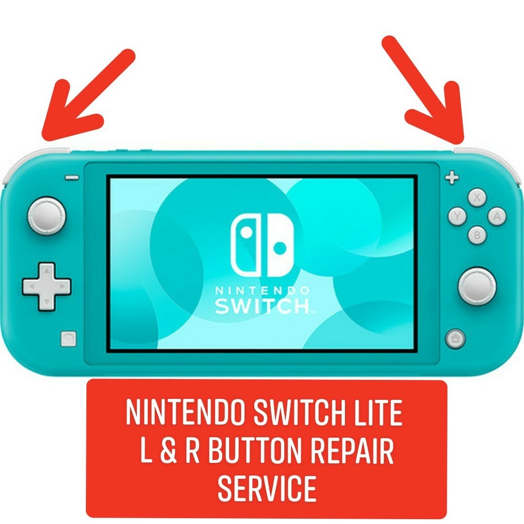 Nintendo Switch lite L & R Button Repair service. 20 years Nintendo Switch lite L & R Button Repair service. 20 years