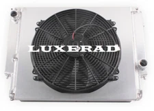 3-Row Aluminum Radiator Shroud Fan for 88-99 BMW E30/E36 MT w/ 6 Cylinder Engine