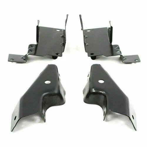 Front Bumper Chrome Kit Steel Set of 9 For 2003-2006 Chevy Silverado 2500HD 3500 - Picture 8 of 21