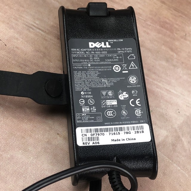 P65f001 dell аккумулятор