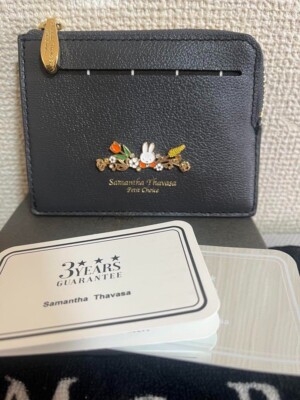 Samantha Thavasa petit choice × Miffy wallet coin card case New Japan 