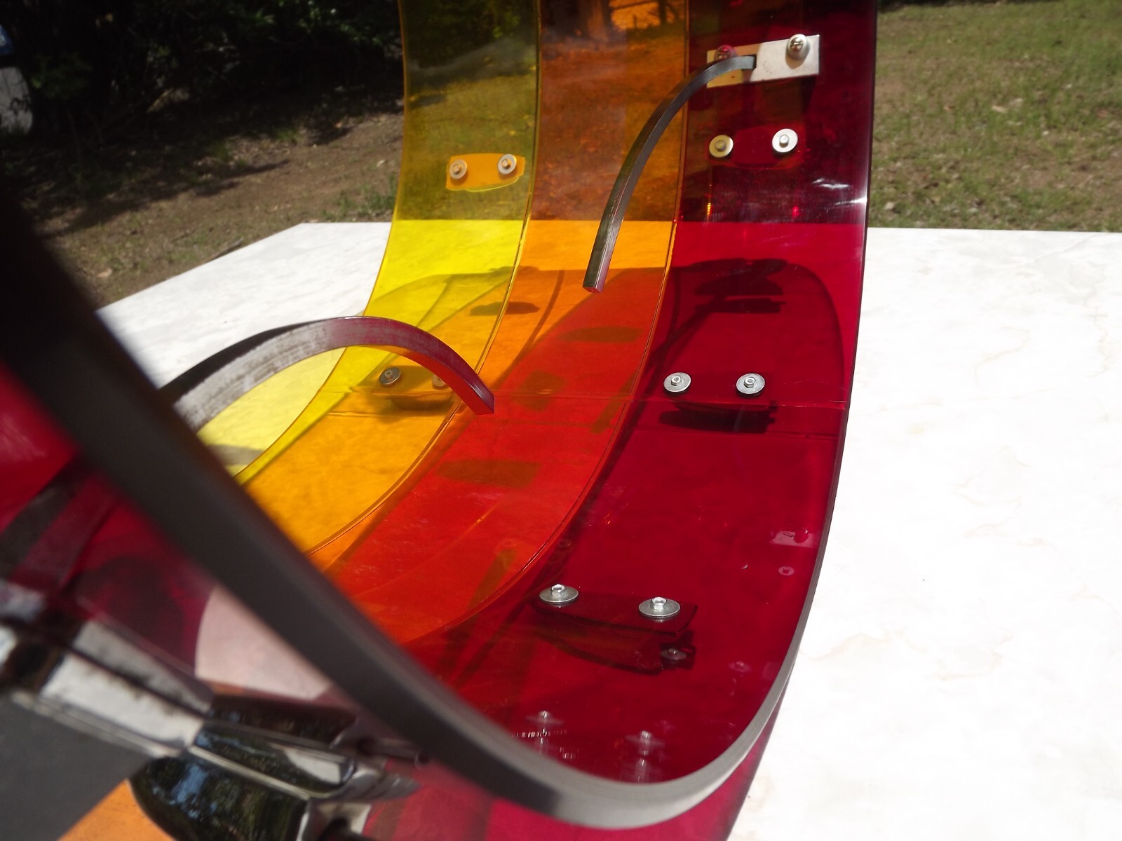 Ludwig Tequila Sunrise Vistalite 1976 original eBay